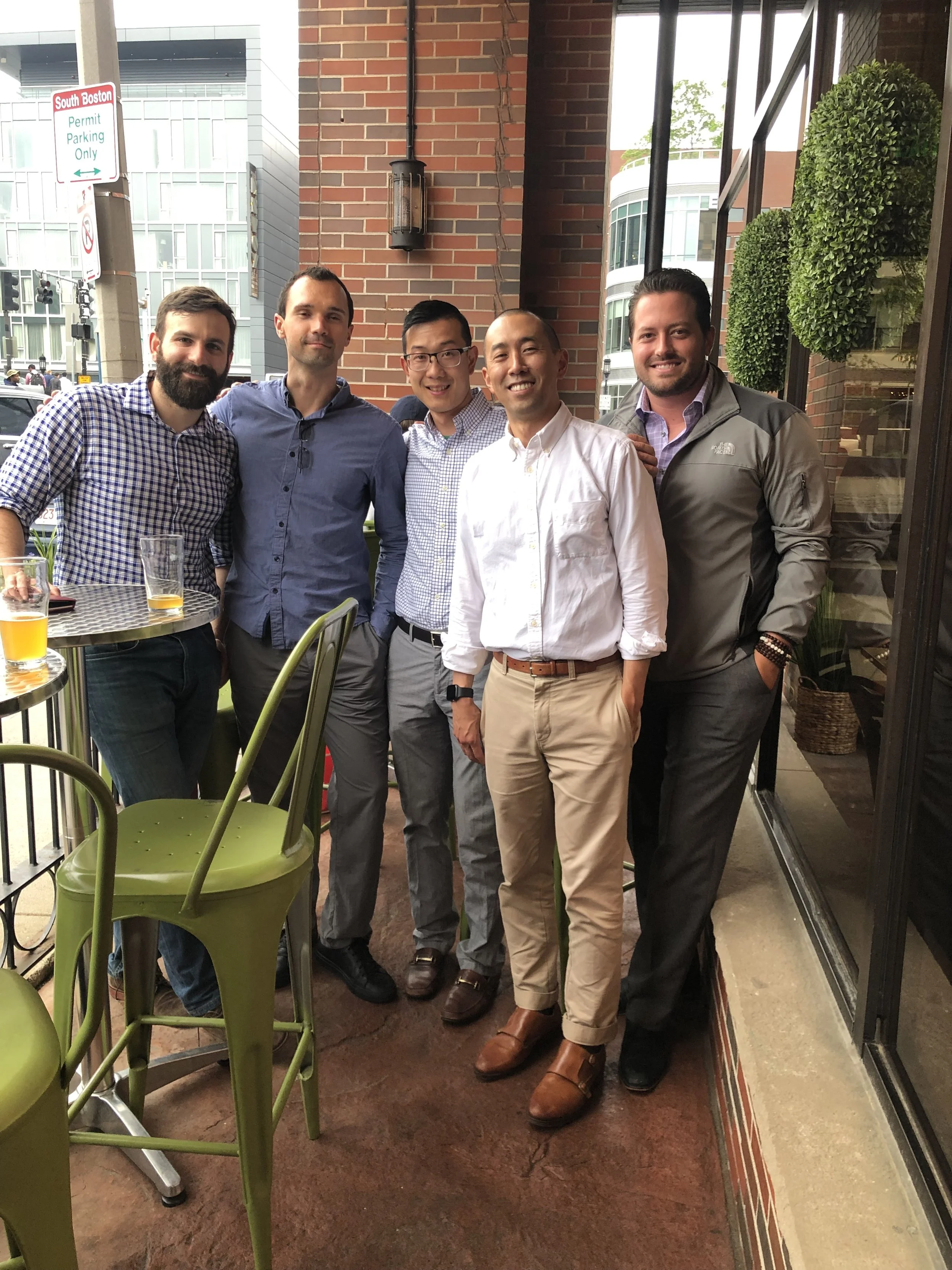 Robert Cakounes, Kirill Sinyavsky, Stan Liu, Scott Kobayashi, and Eric Nelsen