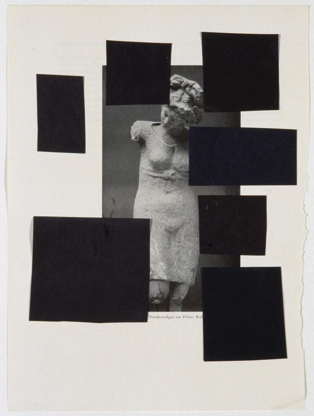 Richard Hawkins, Union of Eroticized Gender with Abstract Overlay / Surplus , 2006, Collage, 29.2 x 21.6 cm, Courtesy Corvi-Mora, London