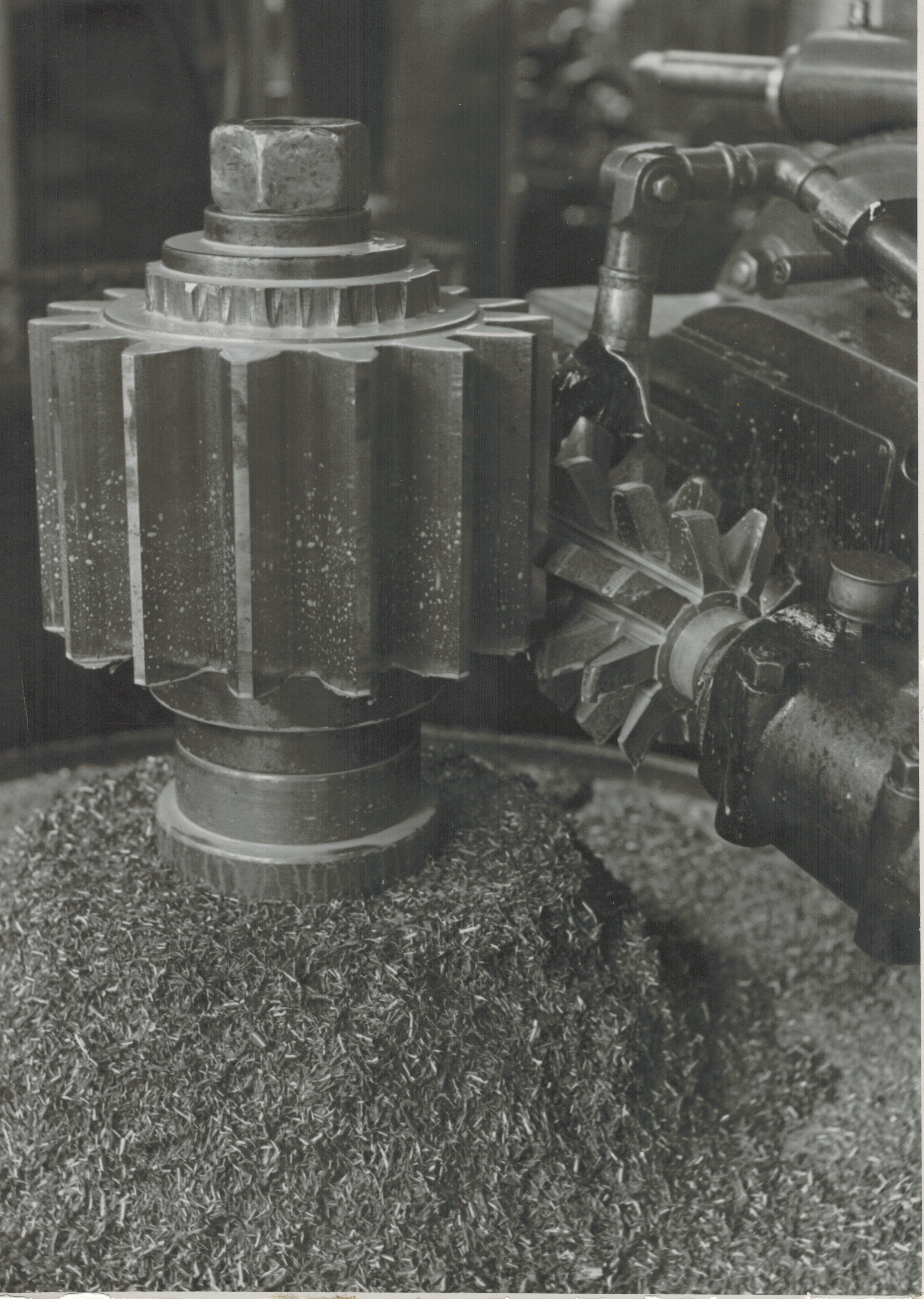  Albert Renger-Patzsch,  Study of a Machine Gear , c.1925-28, Gelatin silver print, 17.7 x 12.7 cm, Stamped verso 