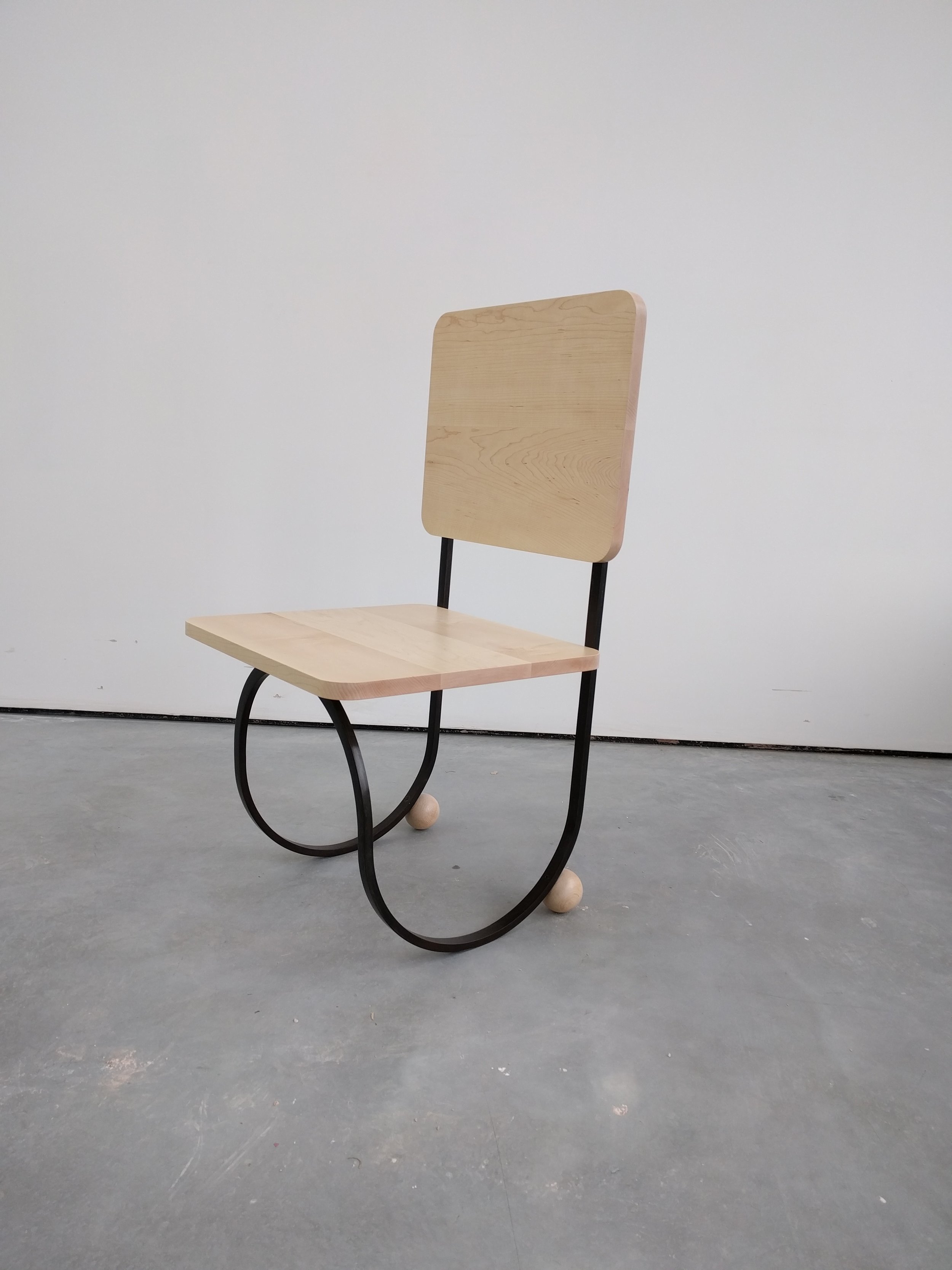 Charles Avery,&nbsp; Untitled (Chair #2) ,&nbsp;2016,&nbsp;Patinated bronze, maple wood,&nbsp;87.5 x 45 x 44 cm,&nbsp;AP from edition of 6 + 1 AP,&nbsp;Courtesy the artist, Grimm Gallery, Amsterdam and Pilar Corrias, London 