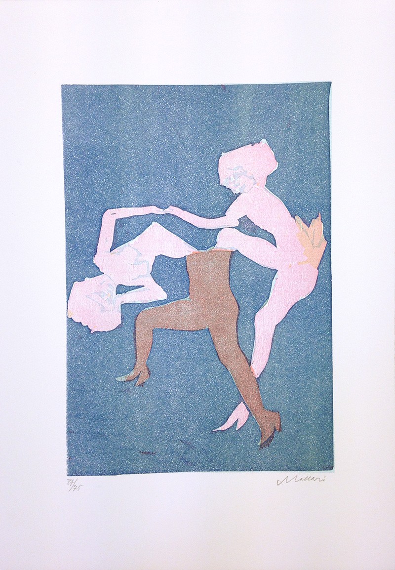  Mino Maccari,  Untitled , 1975, Print, 50 x 35 cm 