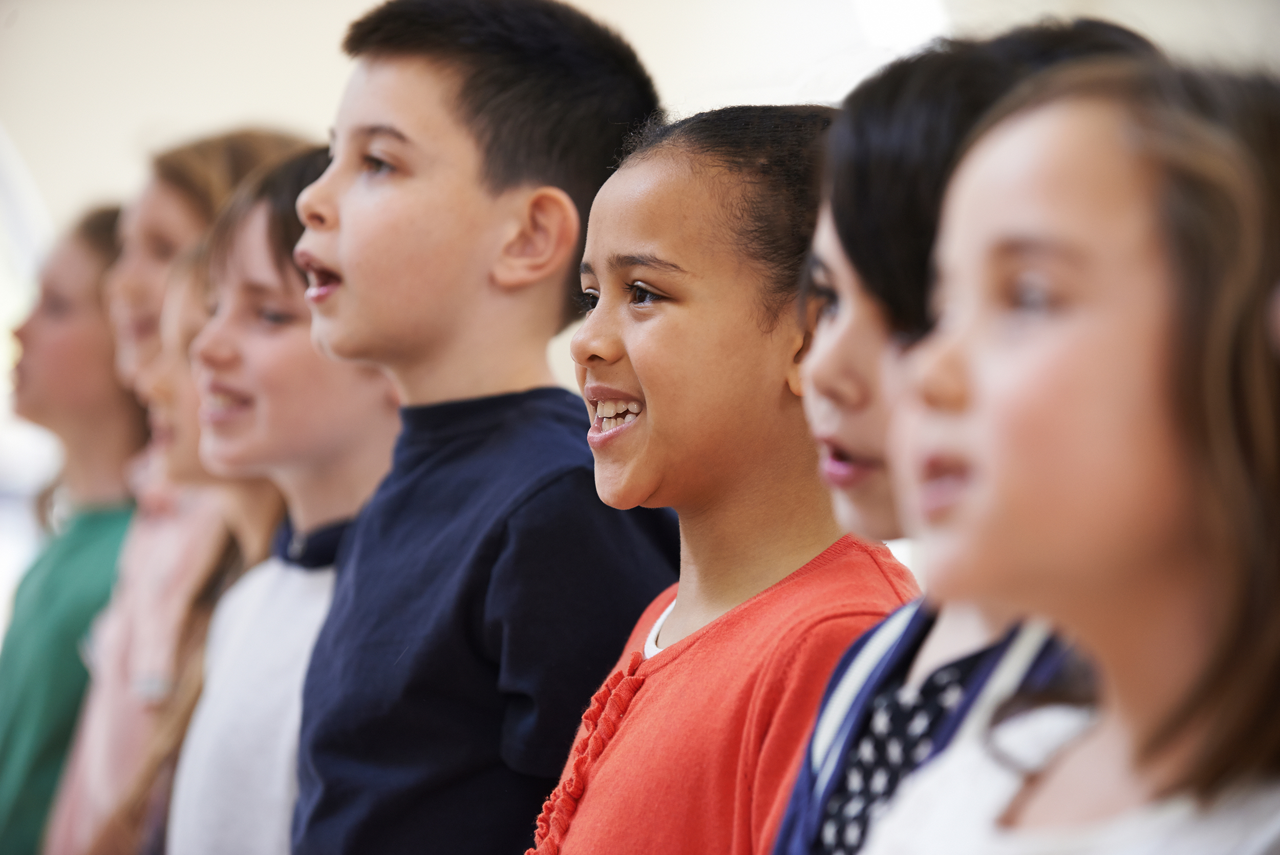 Children worshiping with adults at Bethel part of community of all ages