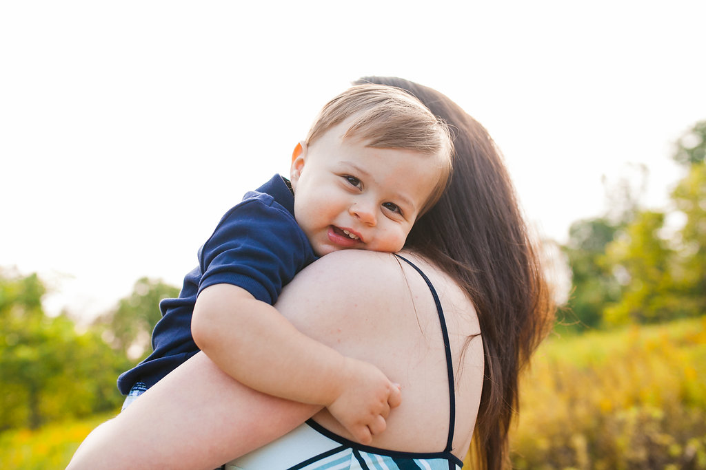Mom and Son - Metro Detroit Child Photographer