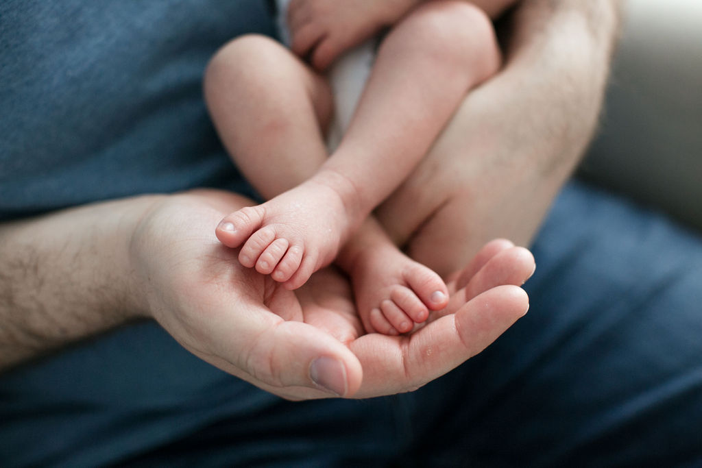 Newborn lifestyle photography