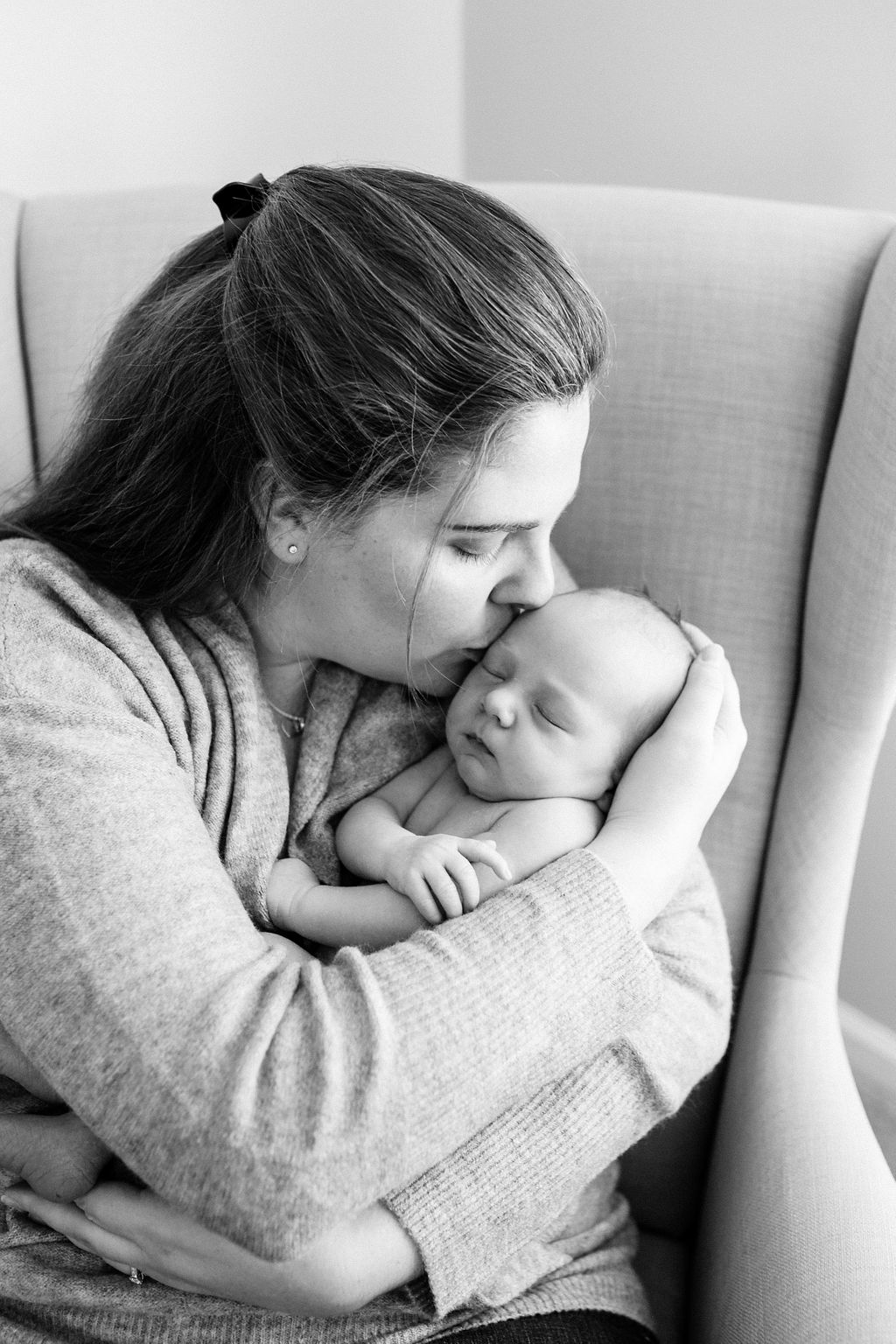 New mom and baby