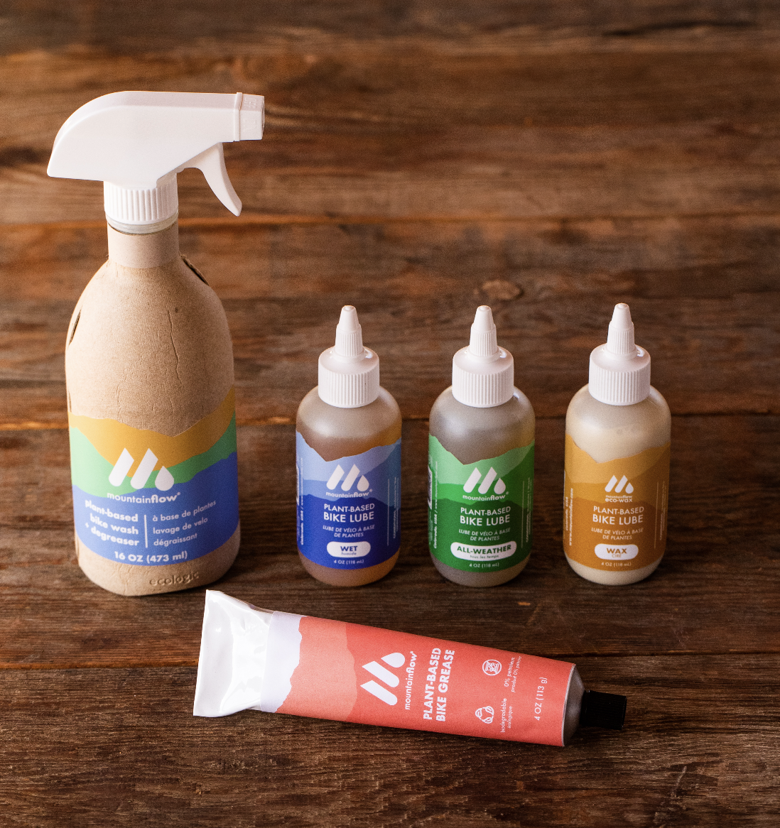 MountainFlow Bike Products Packaging Design