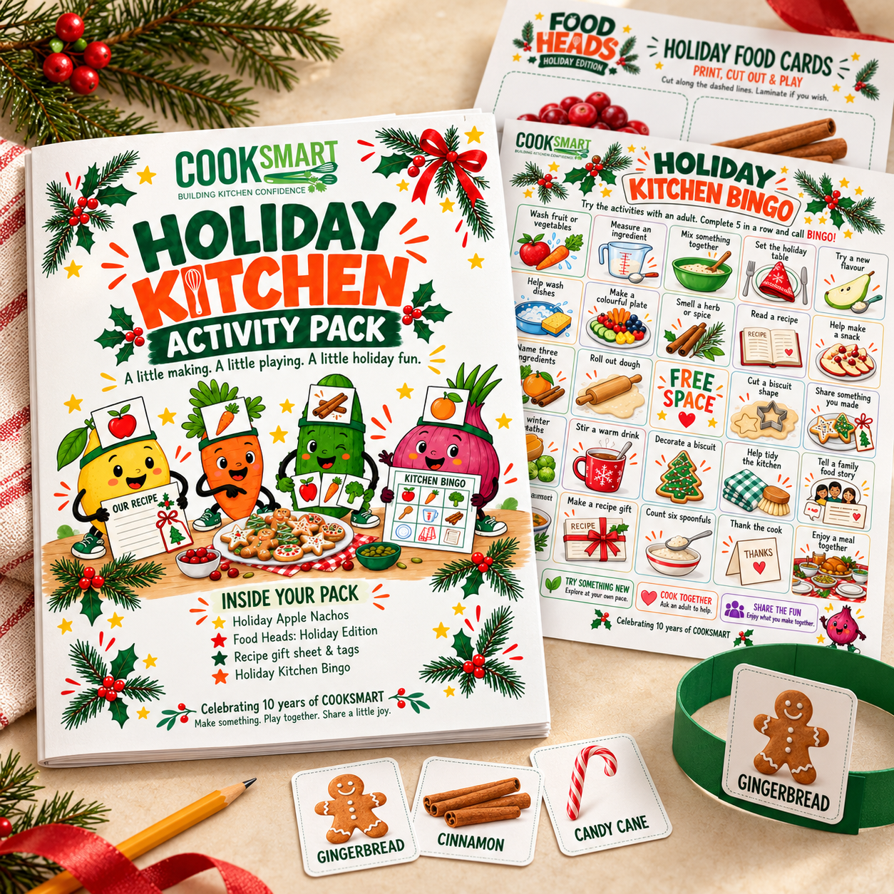 Holiday Kitchen Activity Pack