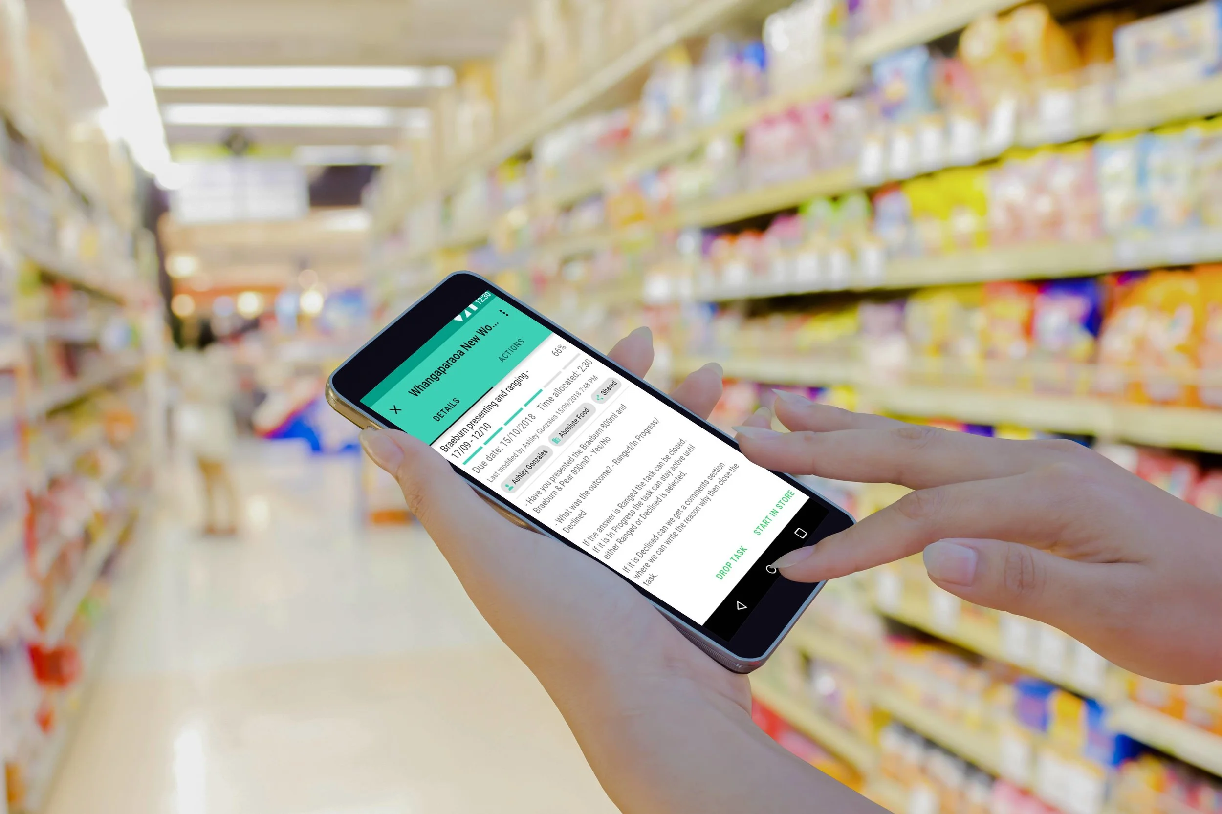 Merchandiser and Field Management — Insightful.Mobi