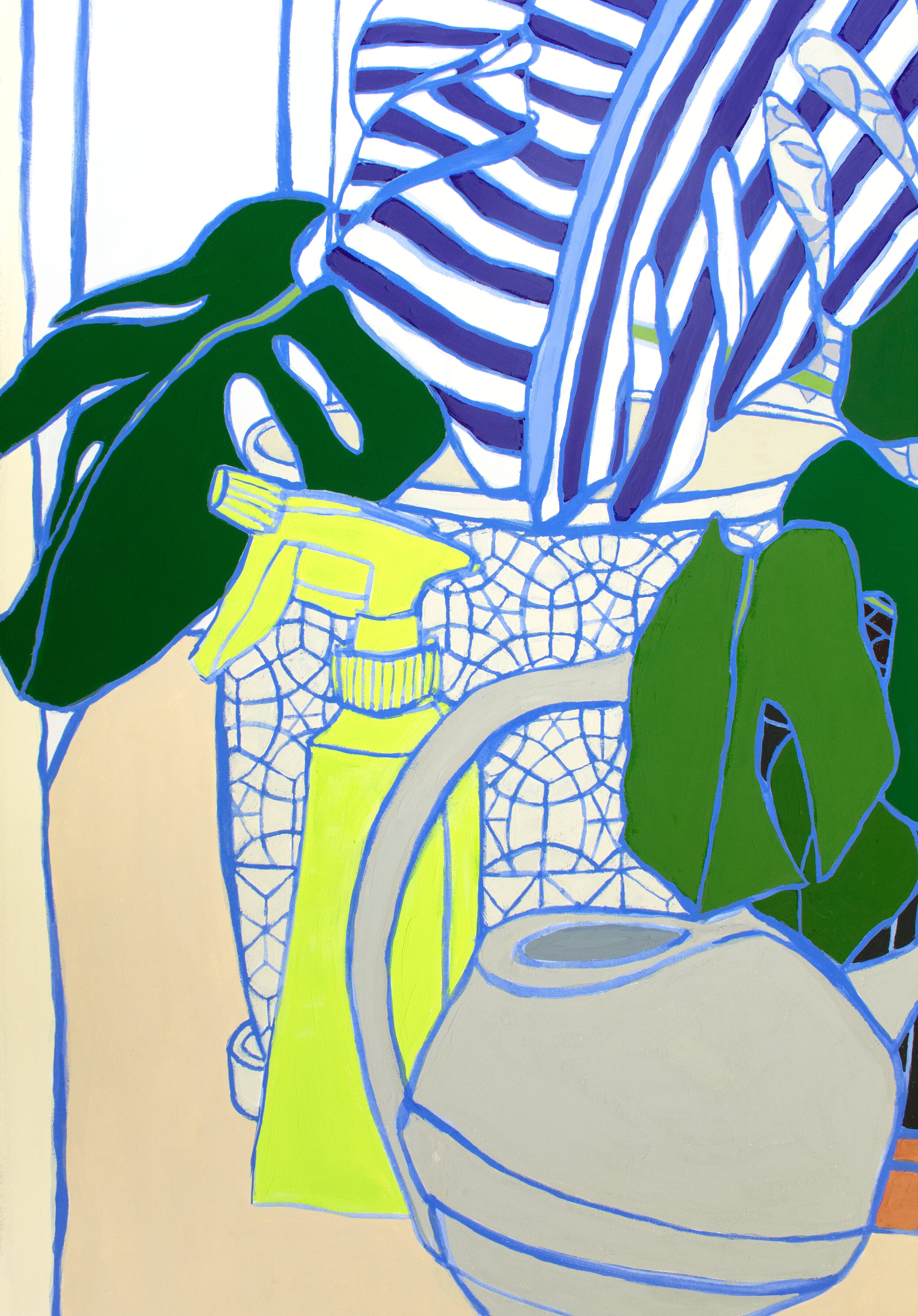 Enamored With My Jungle Dreams; detail