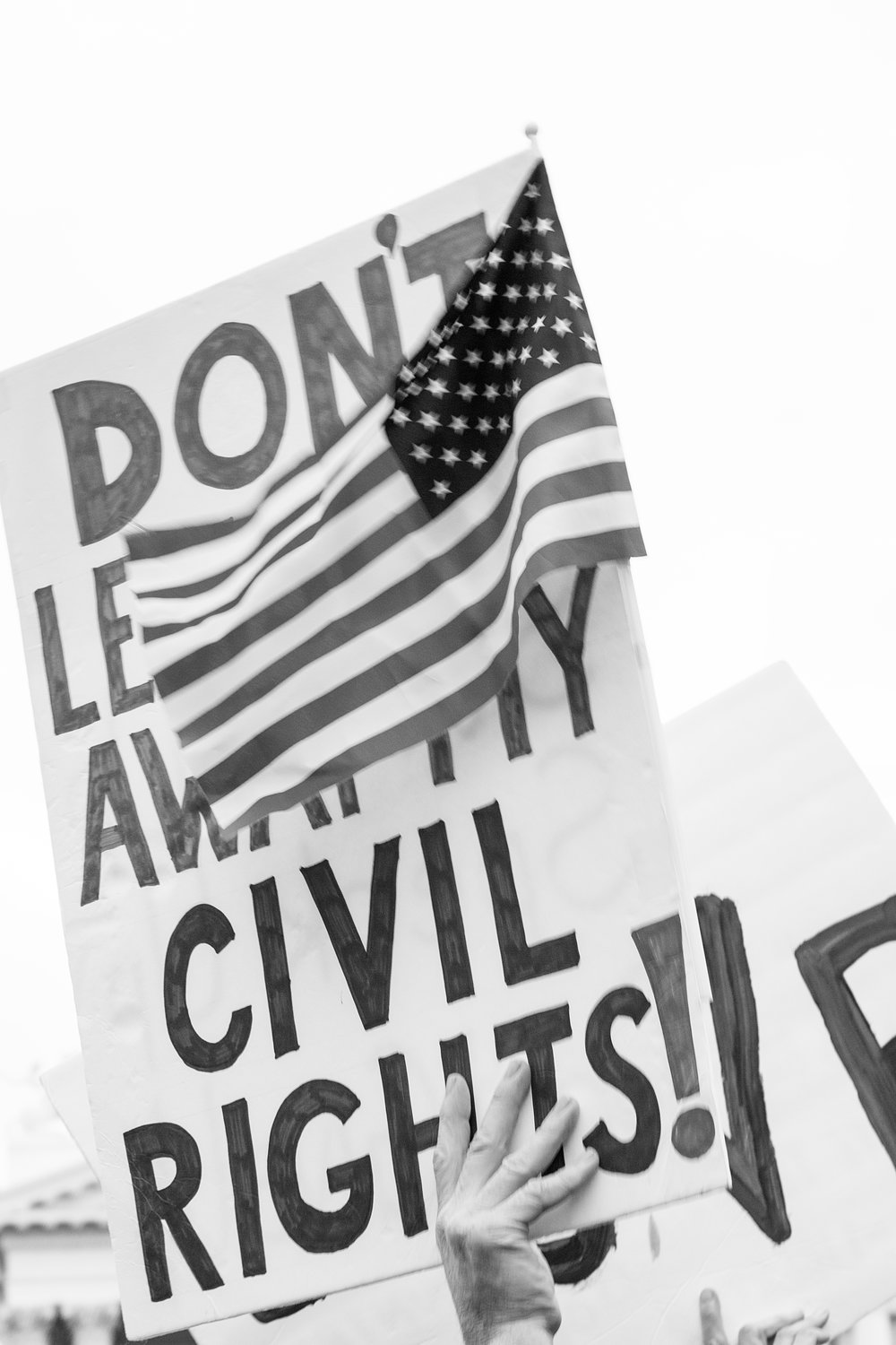   "Don't Legislate Away My Civil Rights!" Sacramento, California, USA (January 21, 2017)  