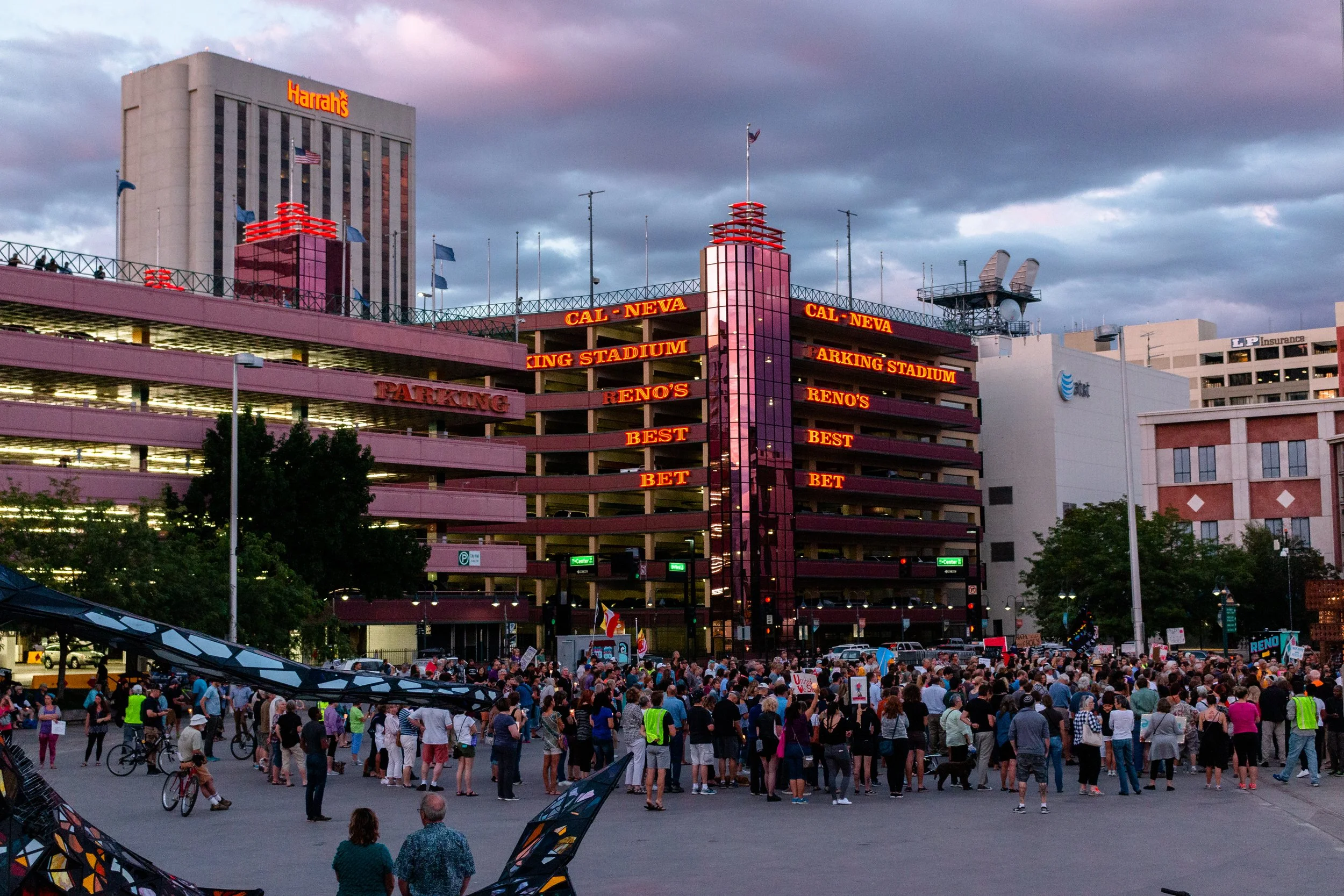 Bridges Not Walls Protest in Reno