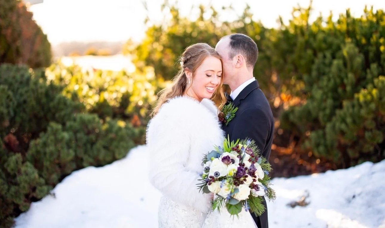 Winter Wedding at Brackett's Crossing 