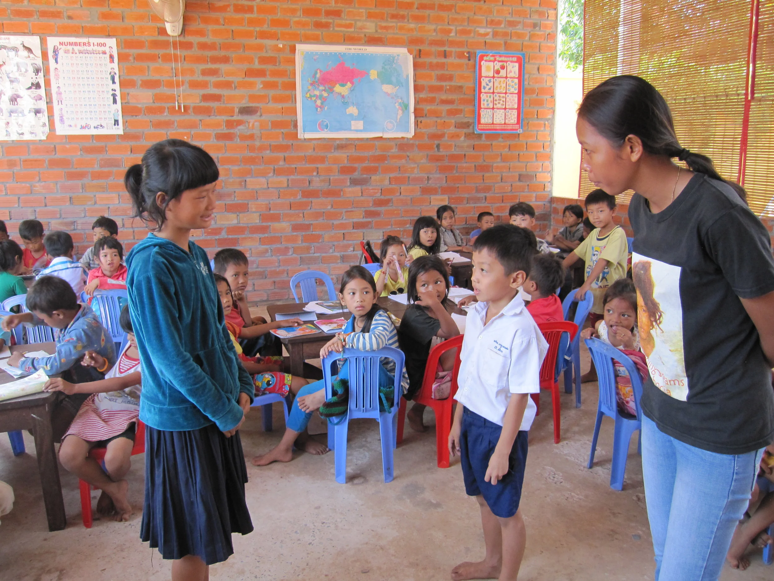 Synoun and her class