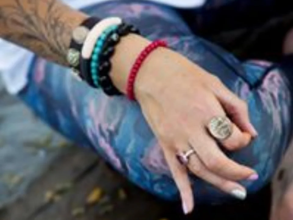 Michelle ran community meditation classes