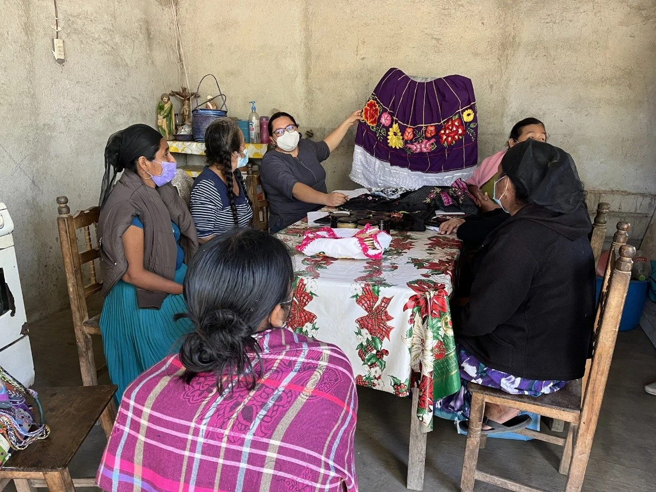 Provide start-up capital for a Mexican women's Business