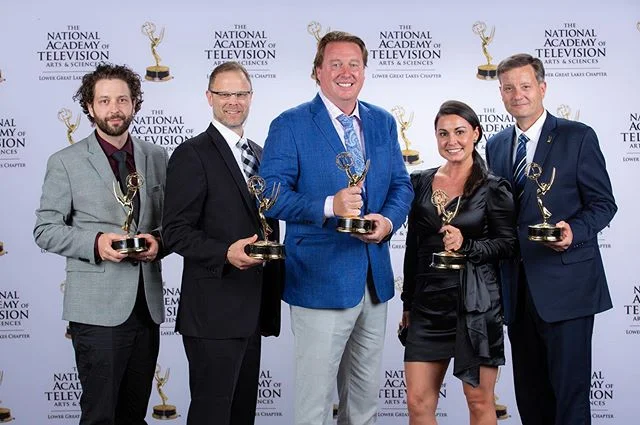 I’m super proud to be a part of this group and many others not pictured here. I’m also not sure where that blazer ended up. 🤷🏽♂️ #emmys #linkstothegame #postproductionlife