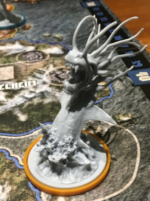 Any person who walks by a table with this guy on it will have to stop for a second look.