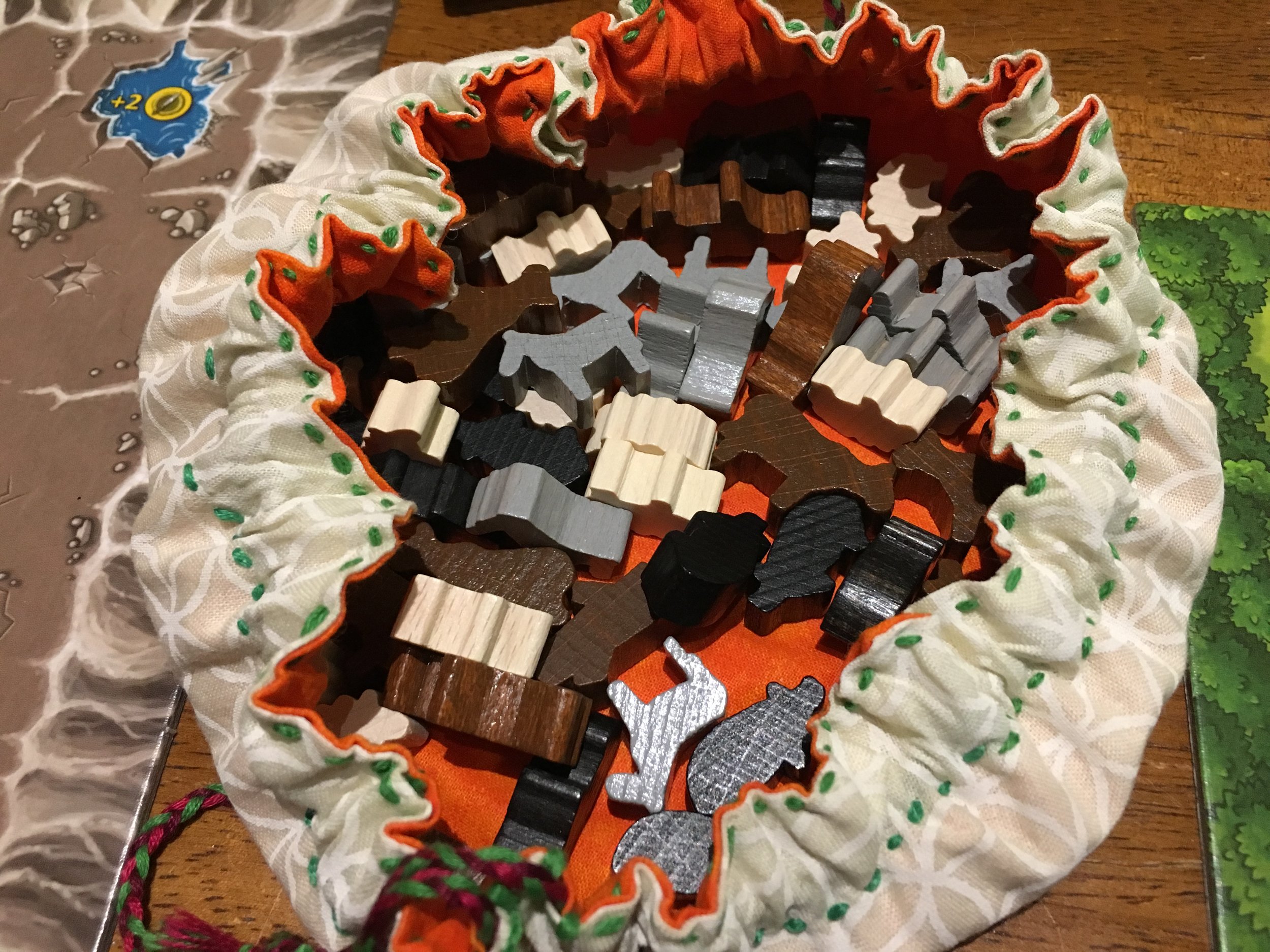 Bag not included, but very warranted. The Animeeples are among my favorite components ever created.