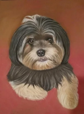 Emma  Pastel Painting