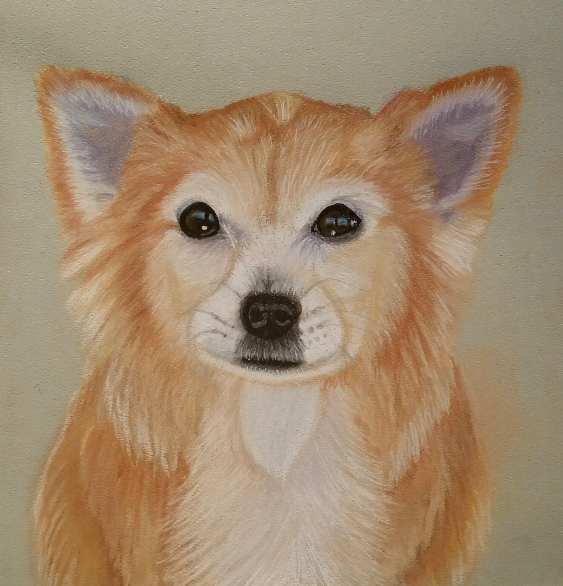 Tina  Pastel Painting
