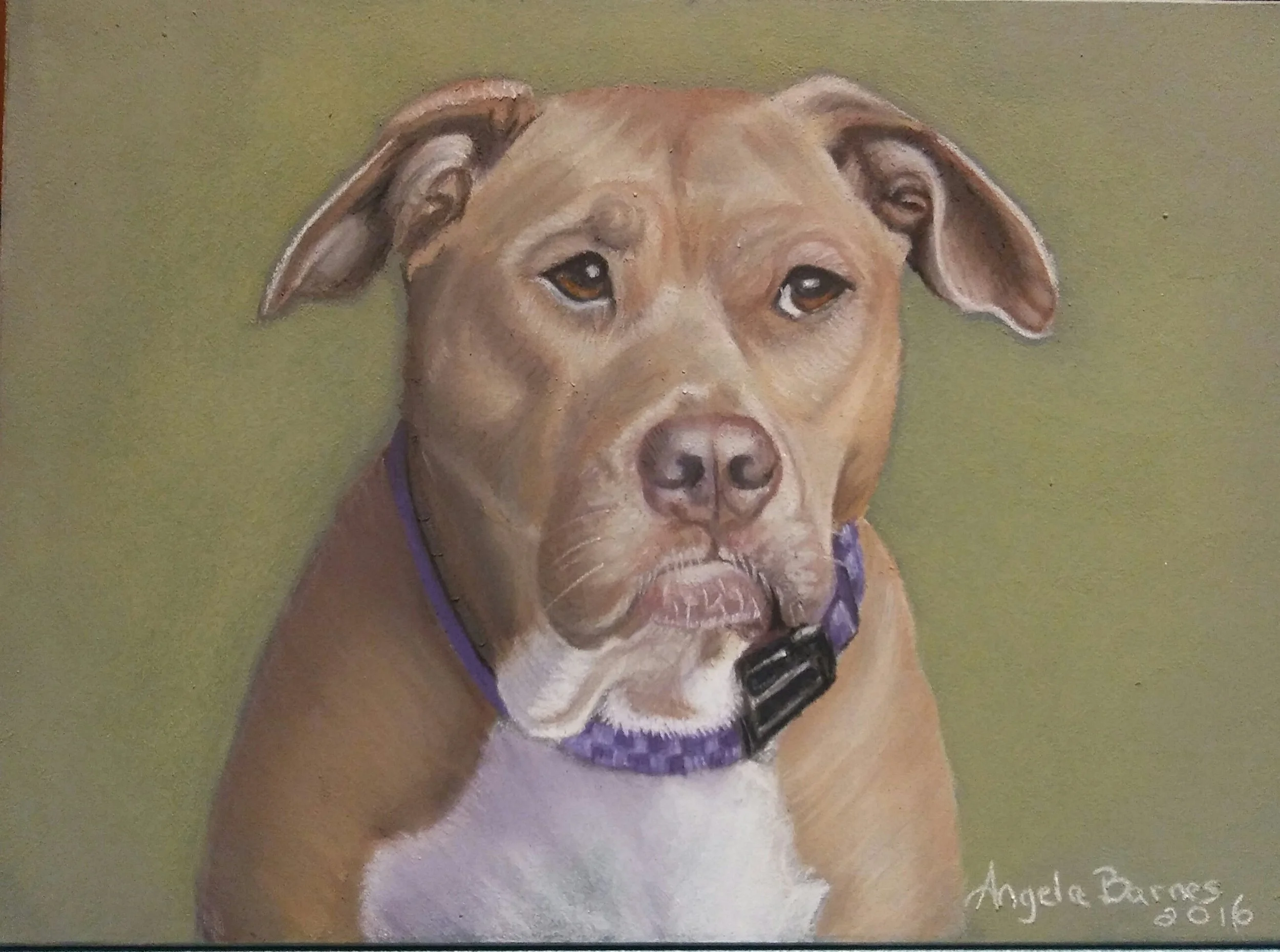 Nyla pastel painting