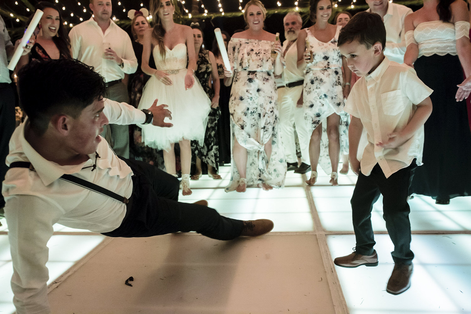 dancefloor wedding