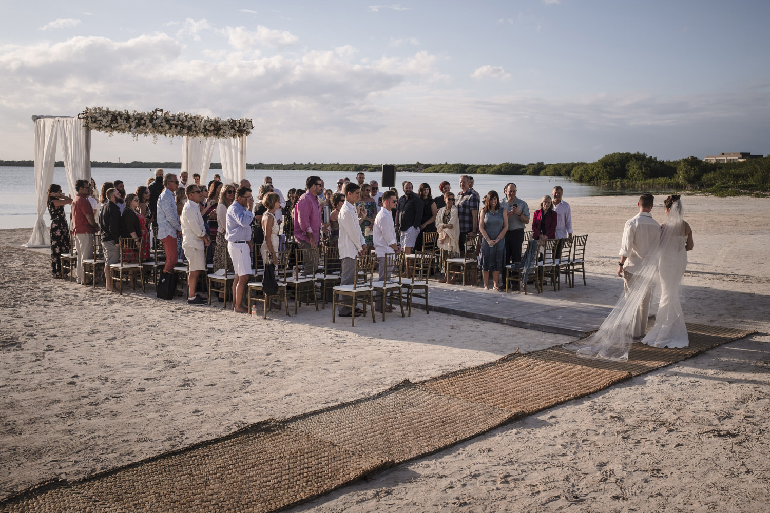 wedding ceremony at nizuc