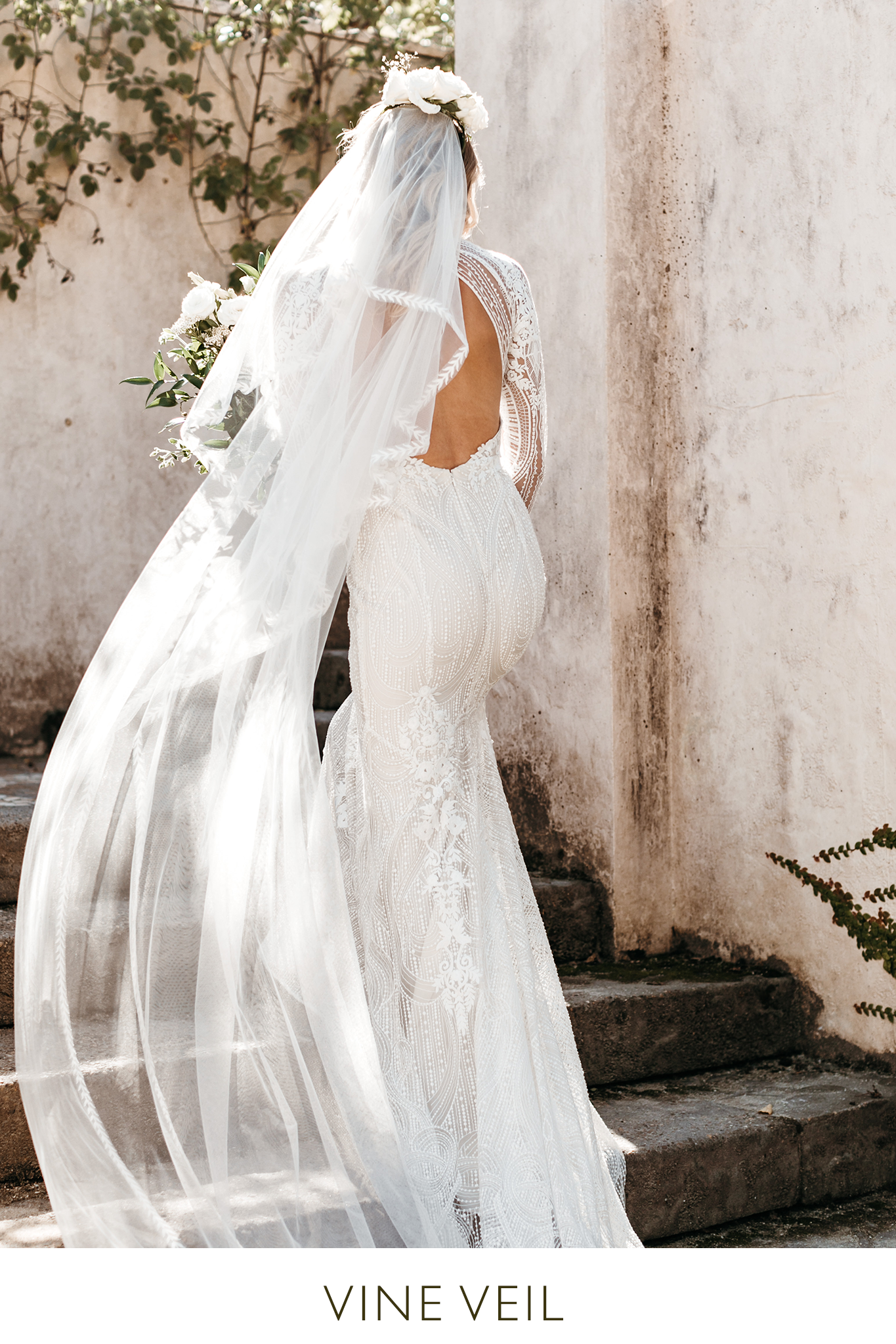 LULU VEIL- IVORY – Camilla Christine