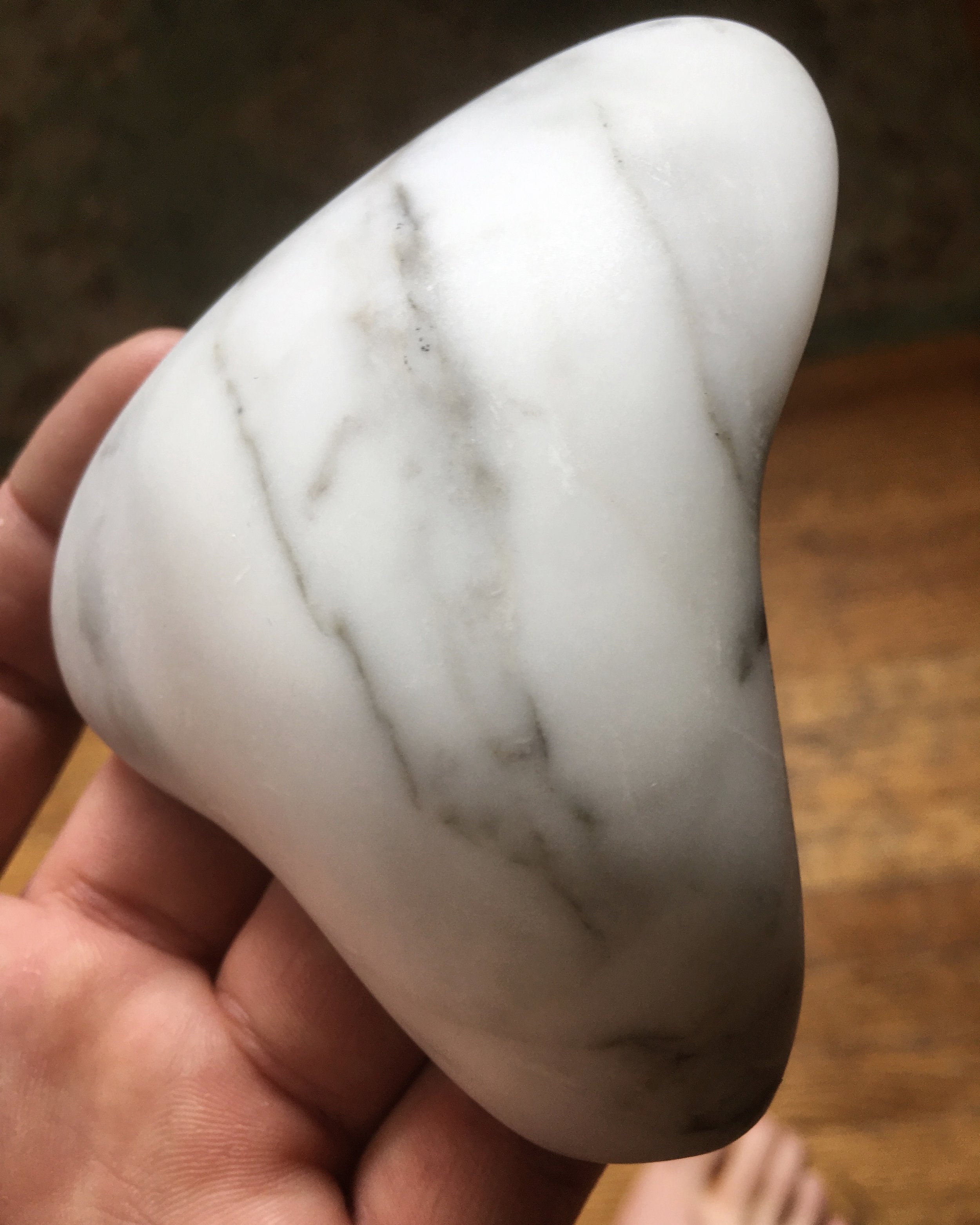 $180 Hand carved Carrara Marble 