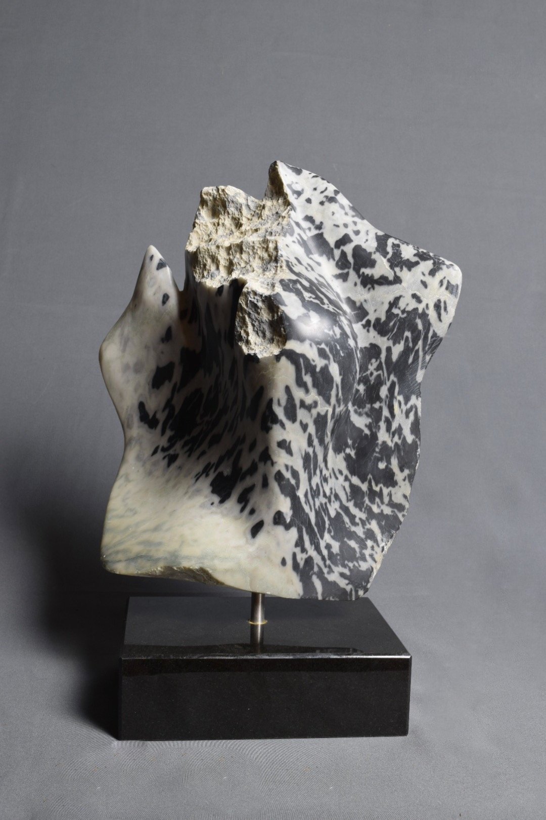 Connect the Dots, Leopard Marble 2018, 11x8x15in