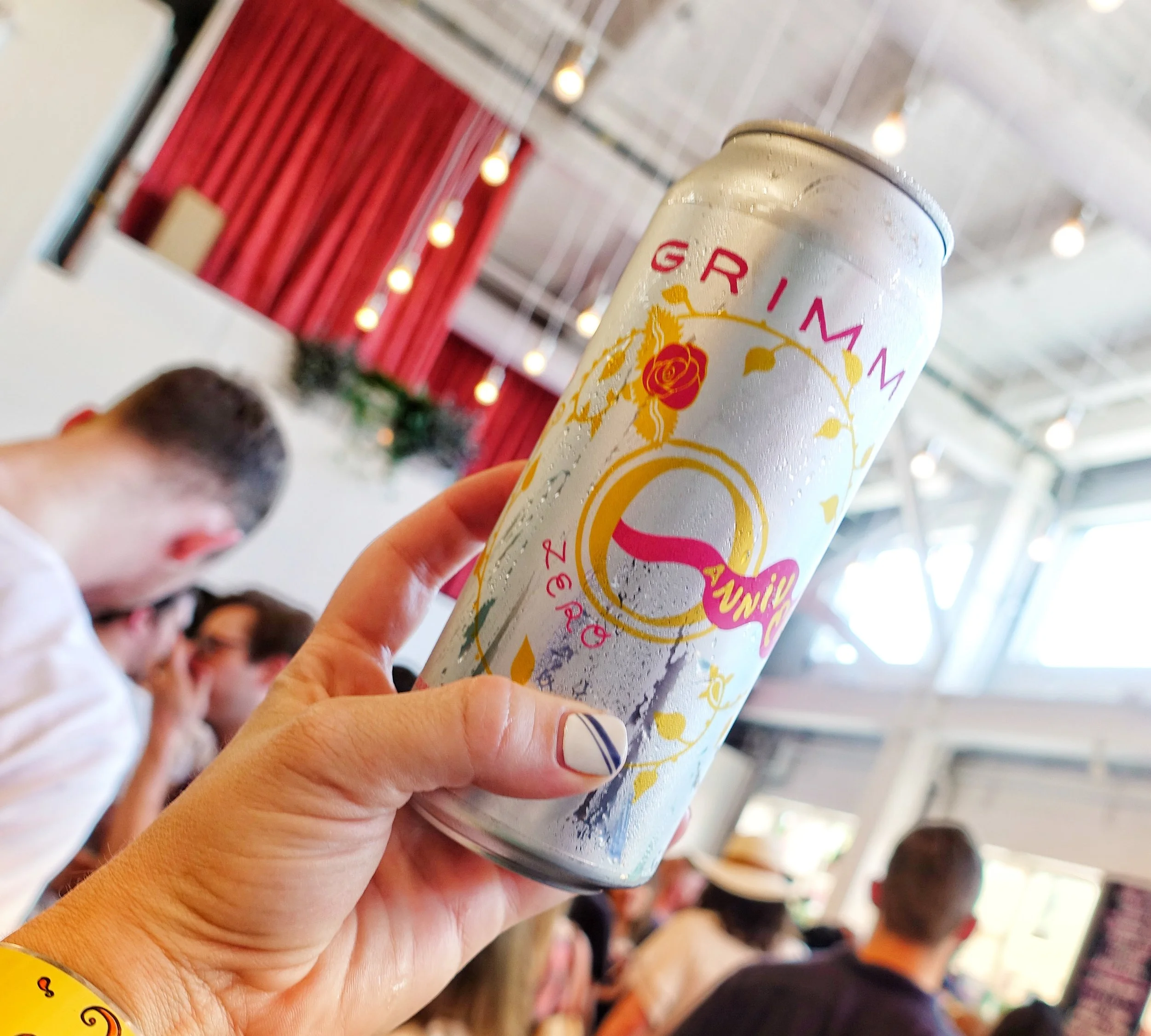 0 Anniversary IPA can made for the Grimm grand opening June 30th, 2018.