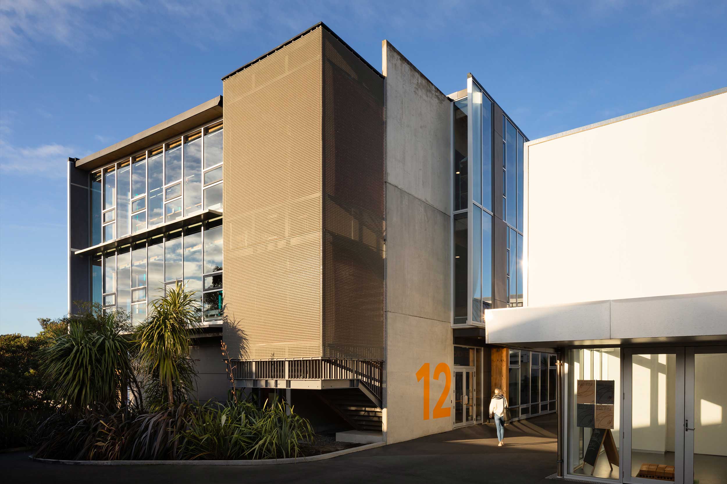 Kaynemaile balustrade for College of Creative Arts at Massey University