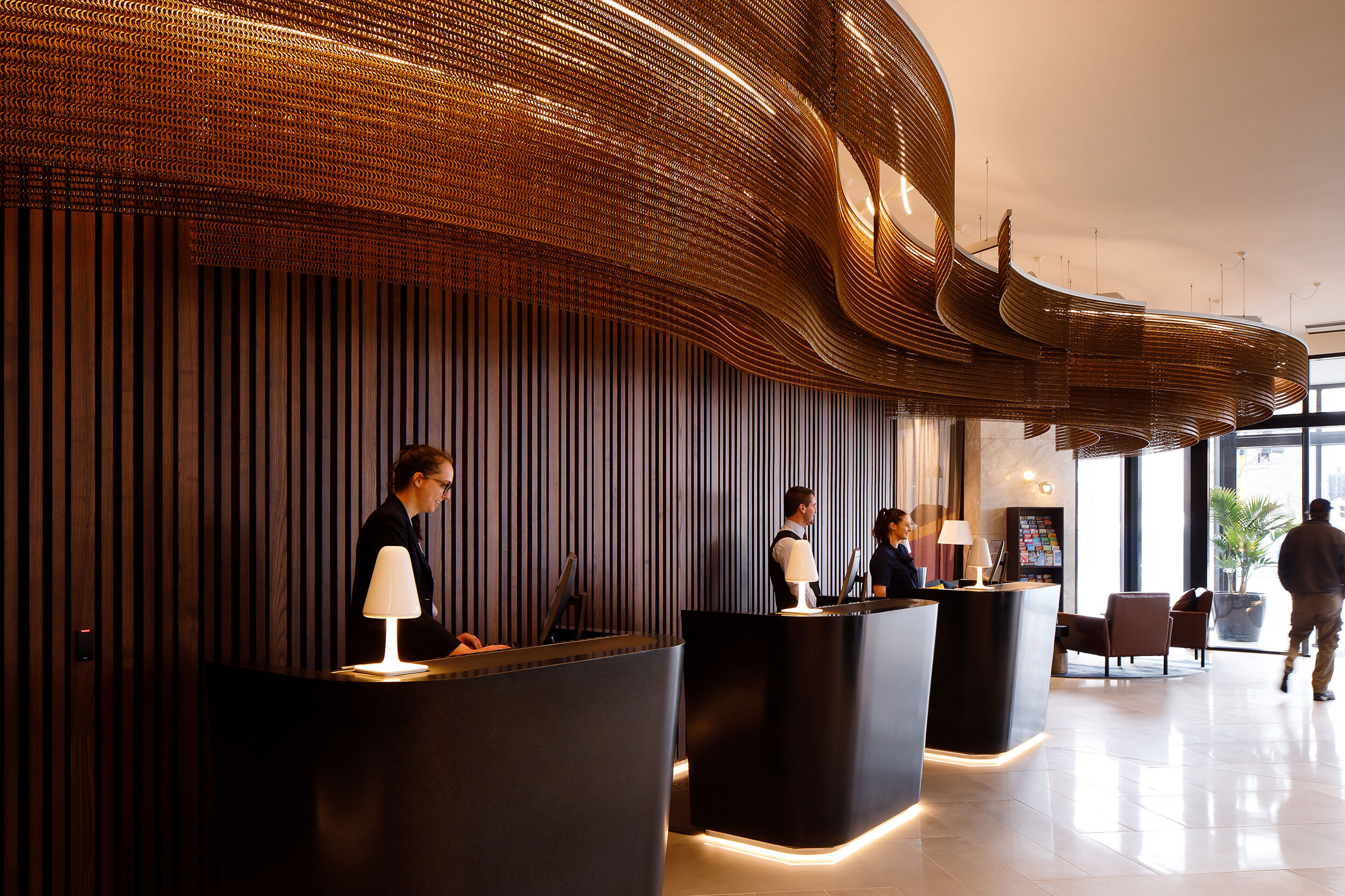Sculptural Ceiling Feature for Crowne Plaza Hotel