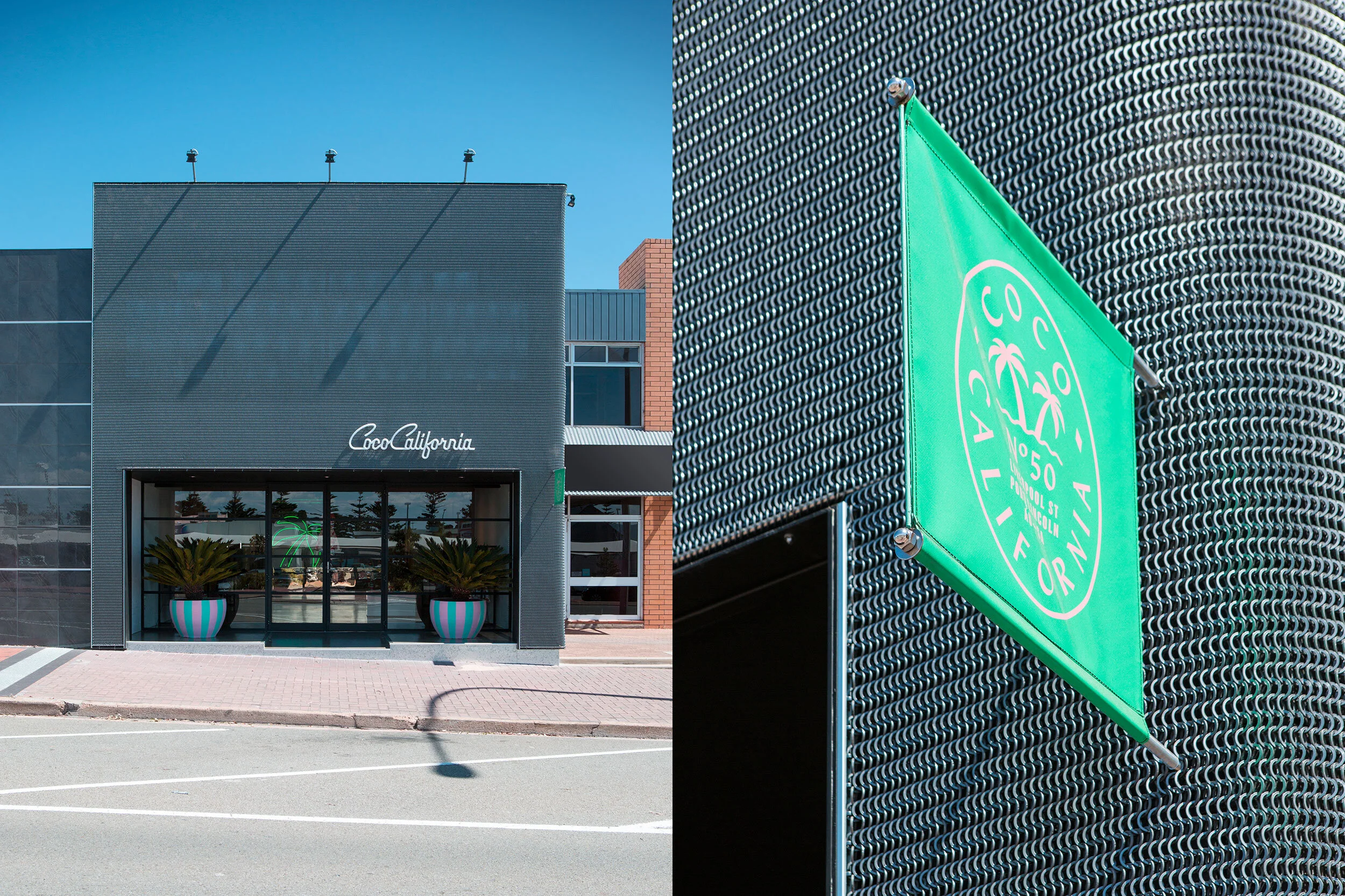 Modern Facade Facelift for Coco California Retail Store