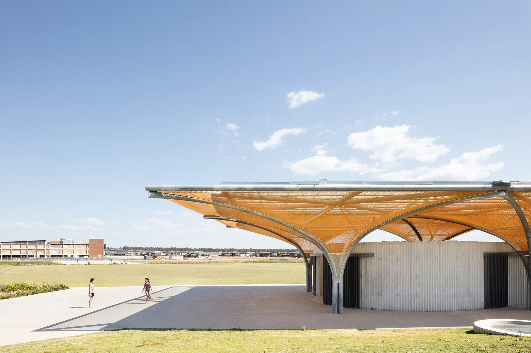 Unique Shading for Marsden Park Amenities Block