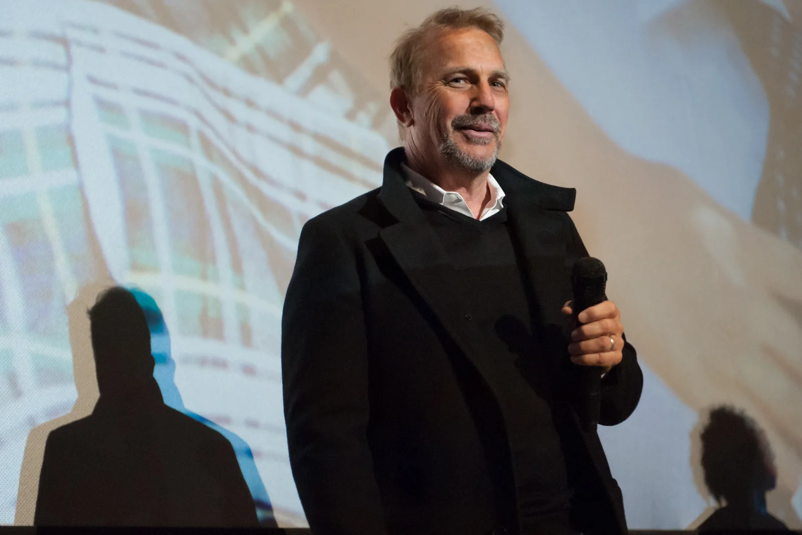 Academy Award winner Kevin Costner hosts a screening at Ronnie's 20 Cine