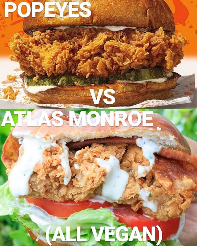 🔥🔥🔥1. ATLAS MONROE HAS ENTERED THE F*CKIN CHAT 2. YOU CAN NOW PLACE YOUR ORDERS (link in BIO) 3. 🚨Crispy Popcorn Chick'n GIVEAWAY BELOW!!!🚨
&bull;
SO Clearly @popeyeslouisianakitchen chick'n sandwich has conquered all the others so we gotta comp