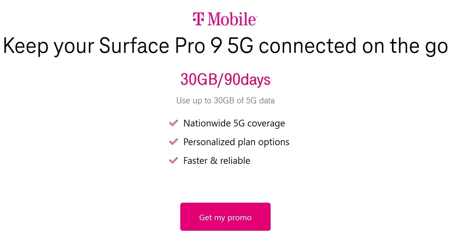 Microsoft and T-Mobile enable free 5G for the PC
