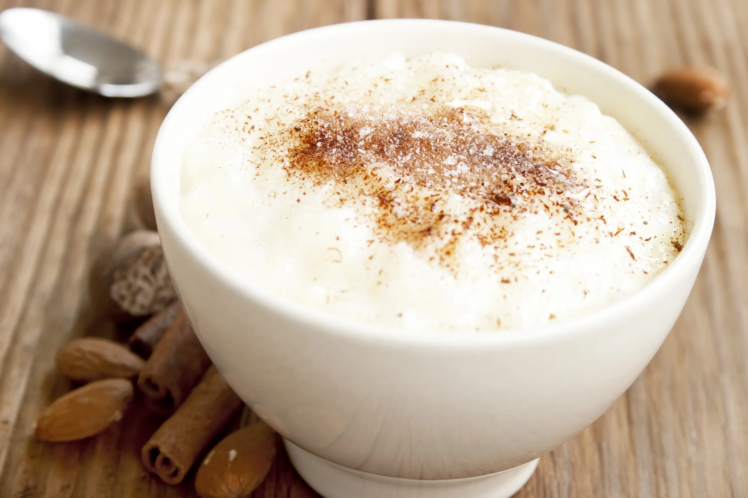 Creamy Almond Pudding