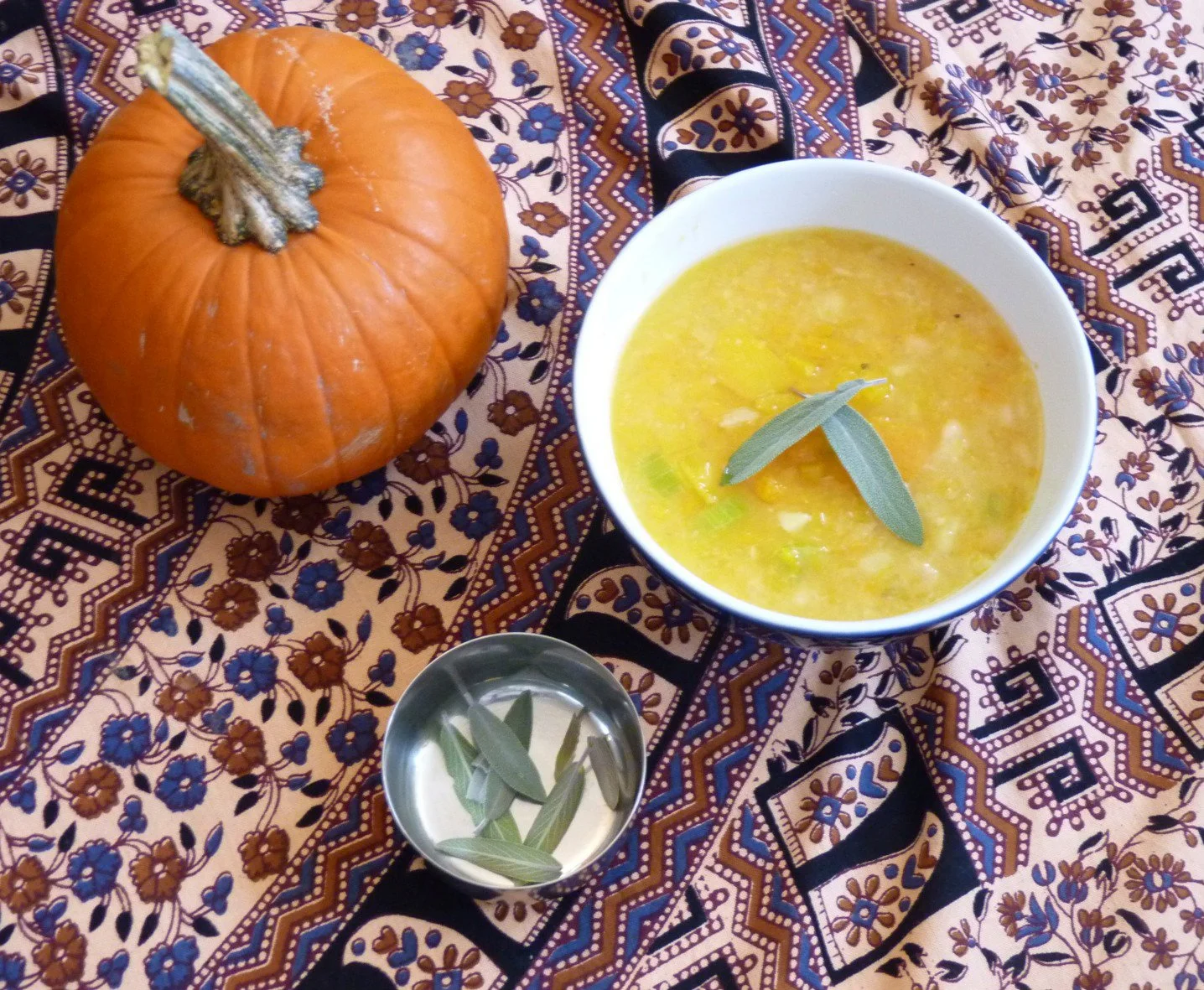 Pumpkin and Bean Soup