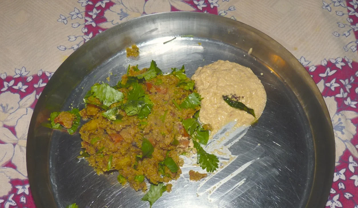 Winter Hot Breakfast: Uppama