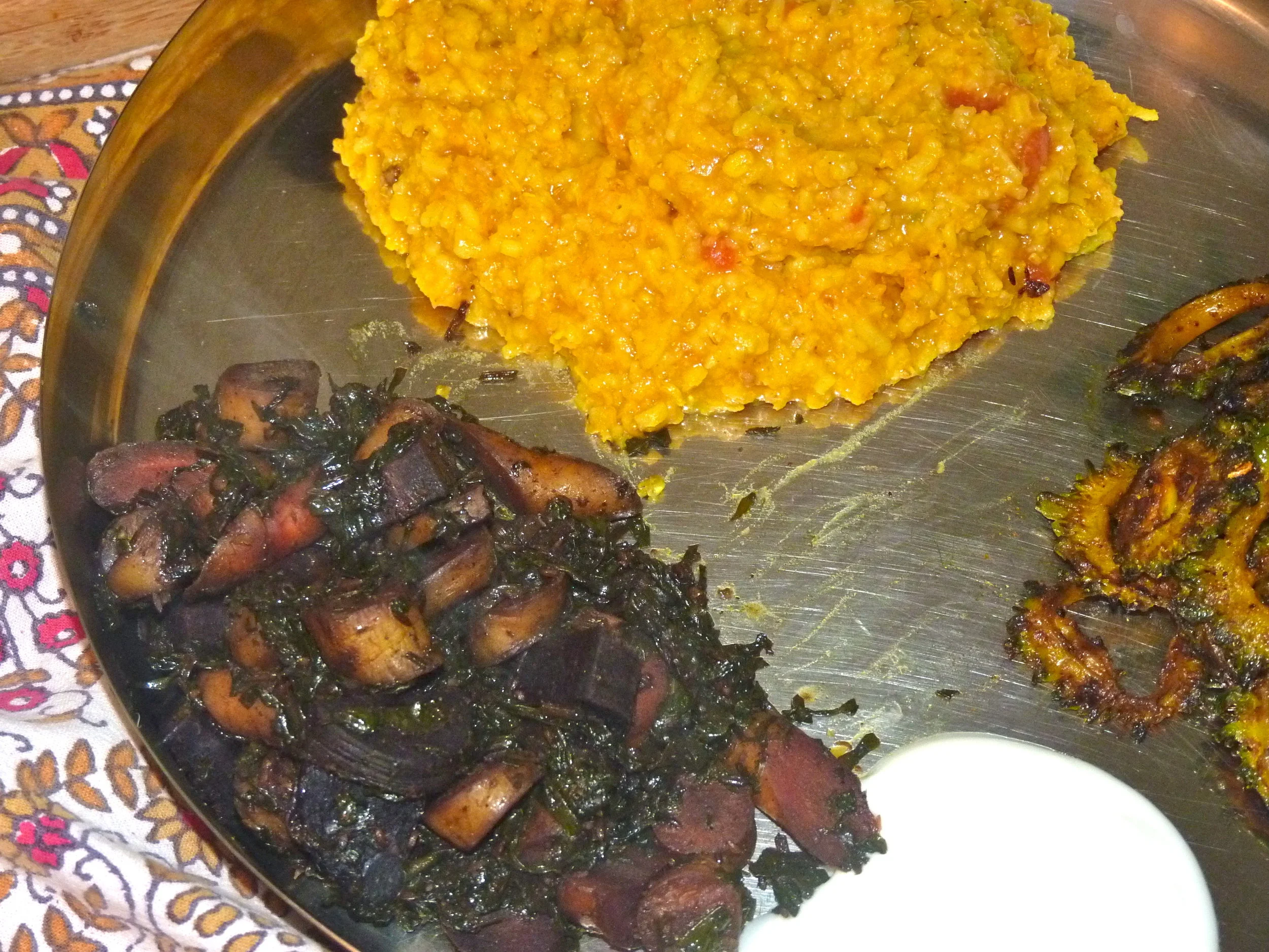 Carrot and Fenugreek Sabji