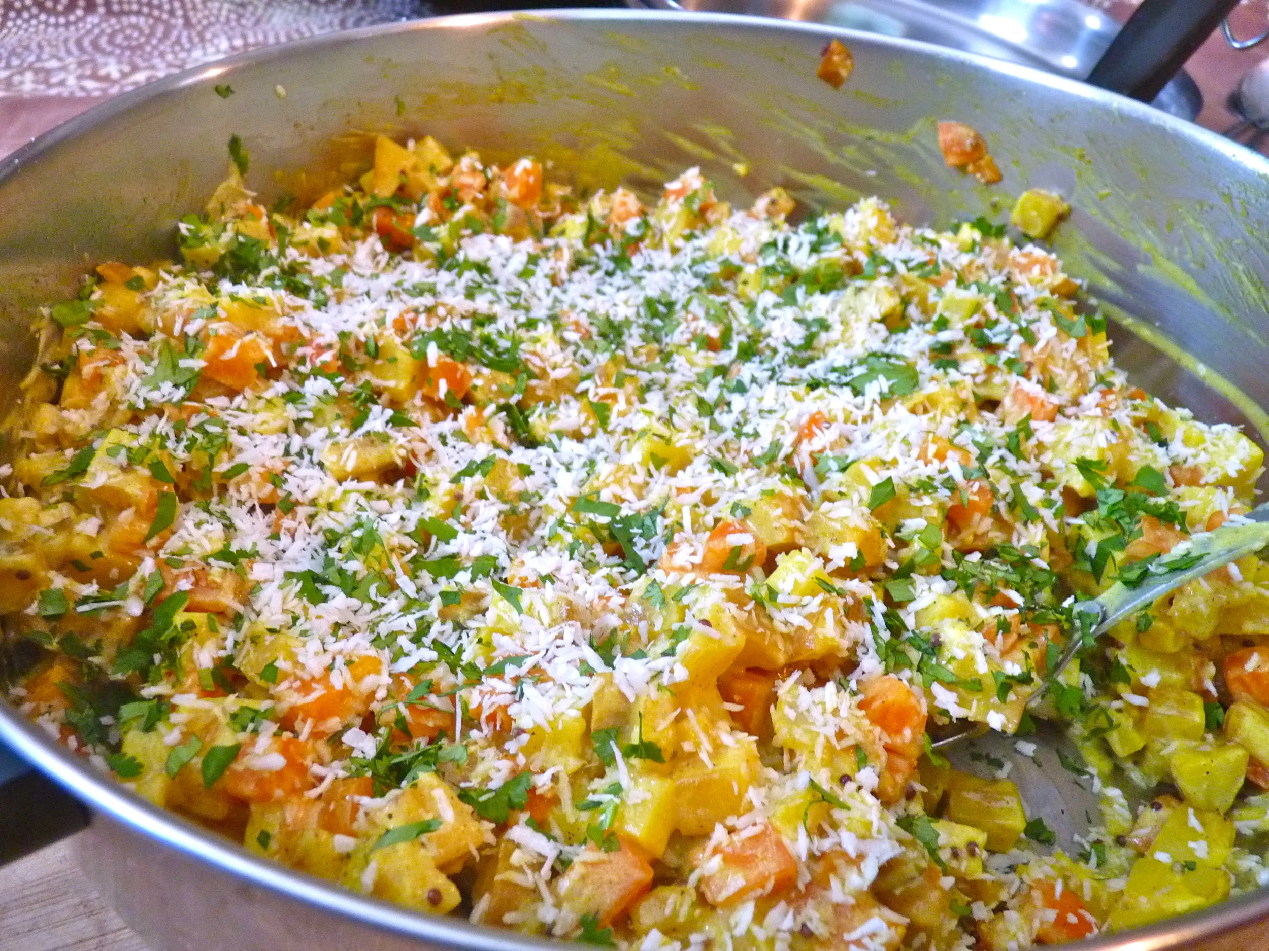 Curried Parsnips and Carrots