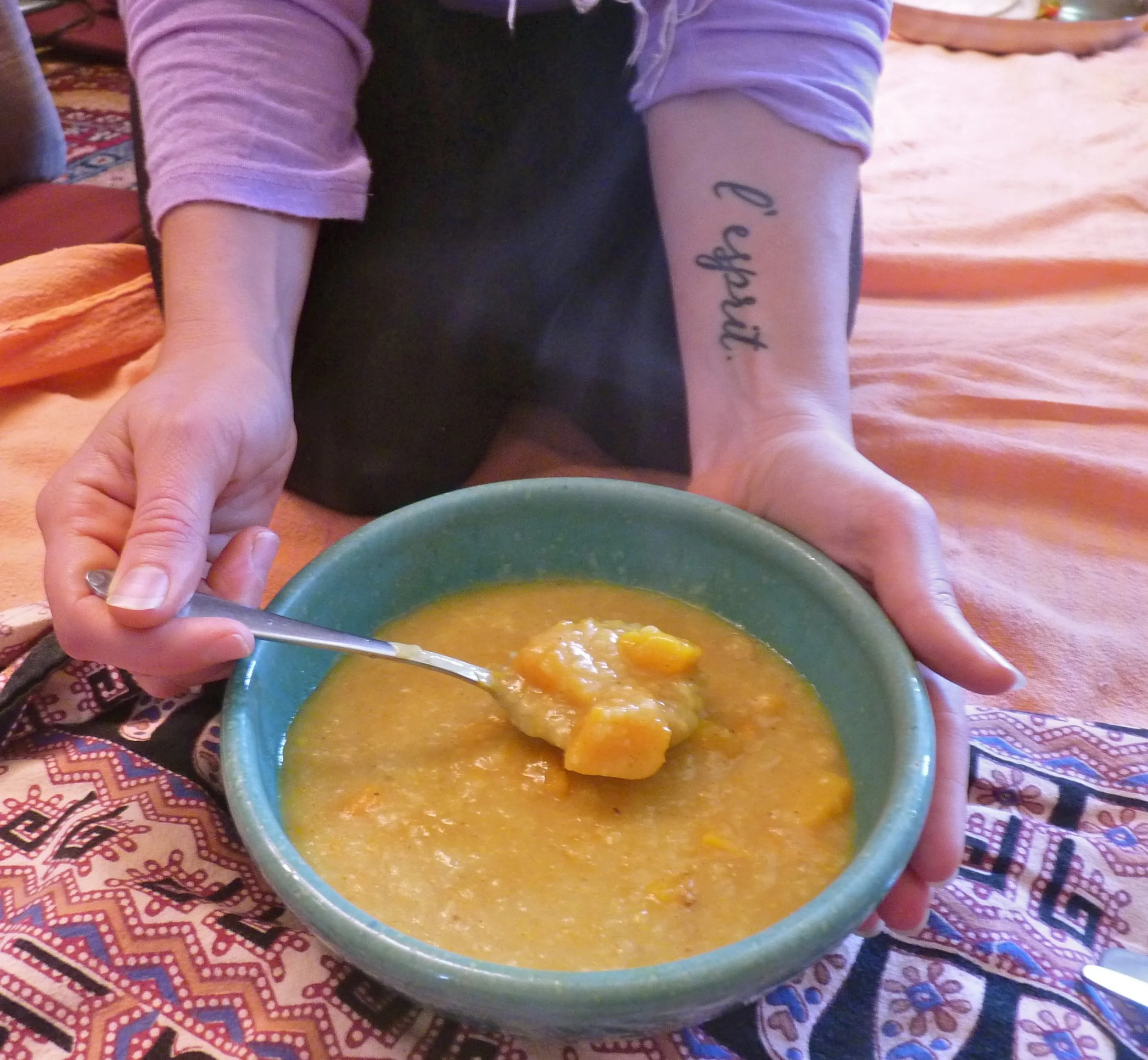 Kitchari with burdock and squash