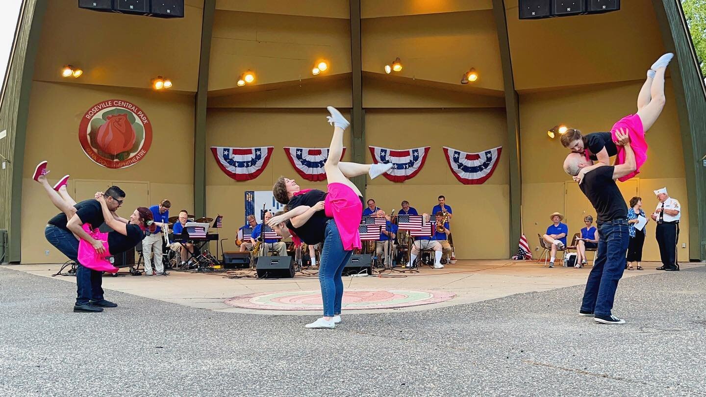 Happy 4th of July! Join us tonight at Roseville Central Park at 7:30pm and enjoy a concert by the Roseville Big Band.