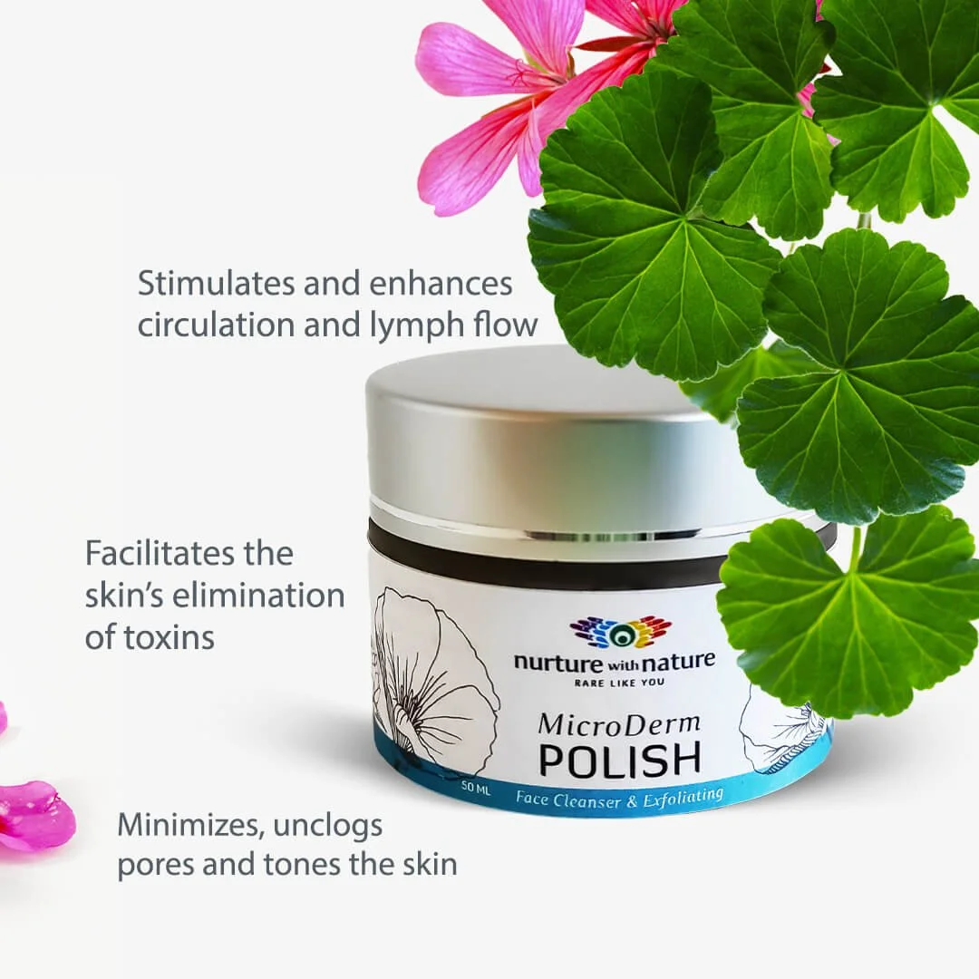 Microderm Polish infused with Geranium Oil