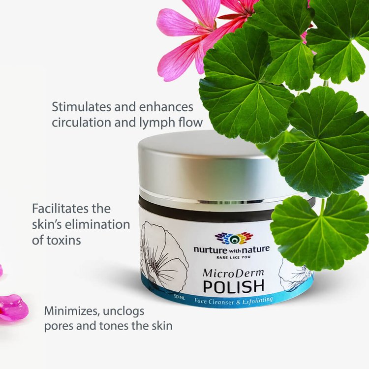 Microderm Polish infused with Geranium Oil