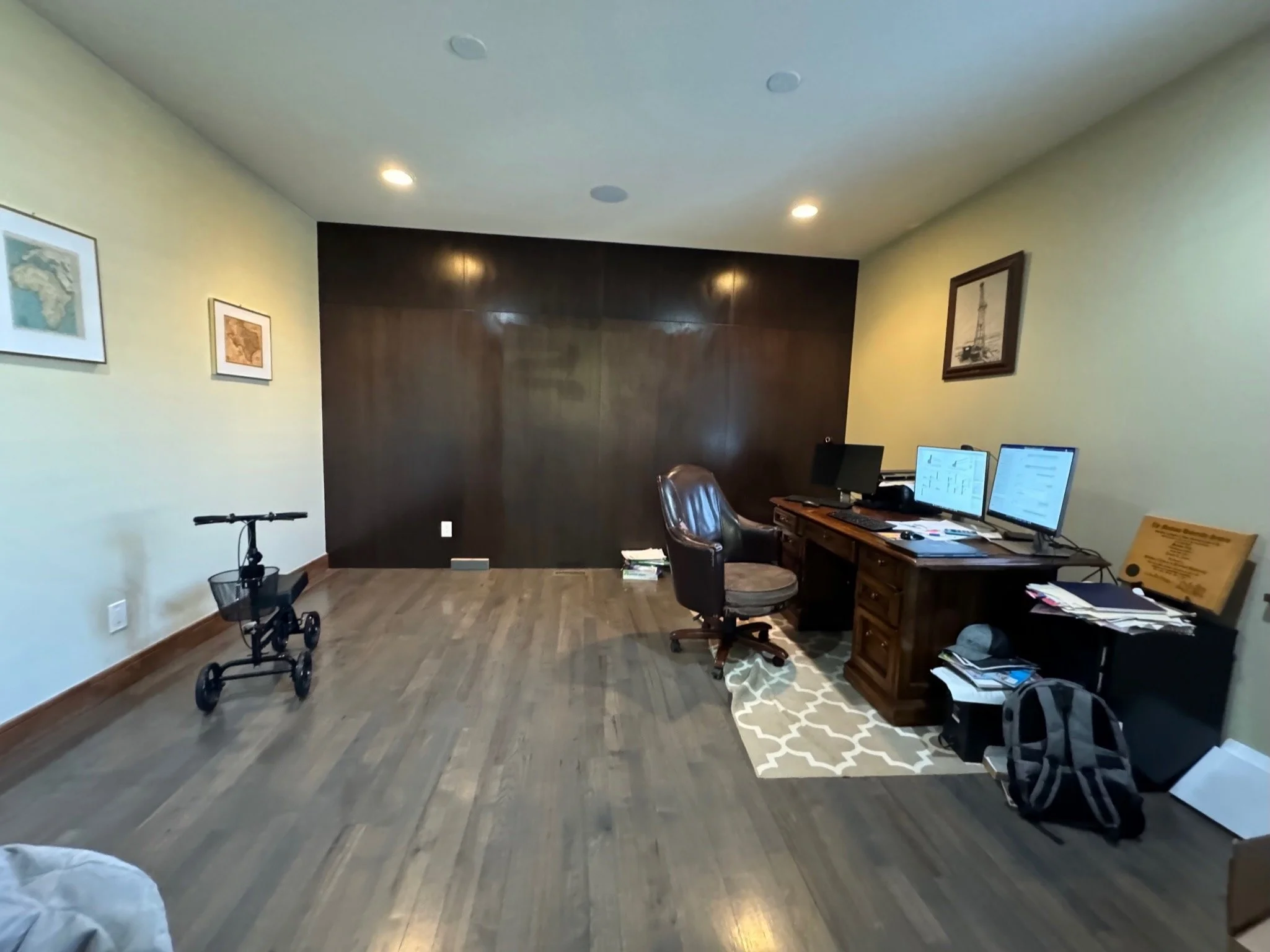 Amos Home Office ‘Before’ Photo