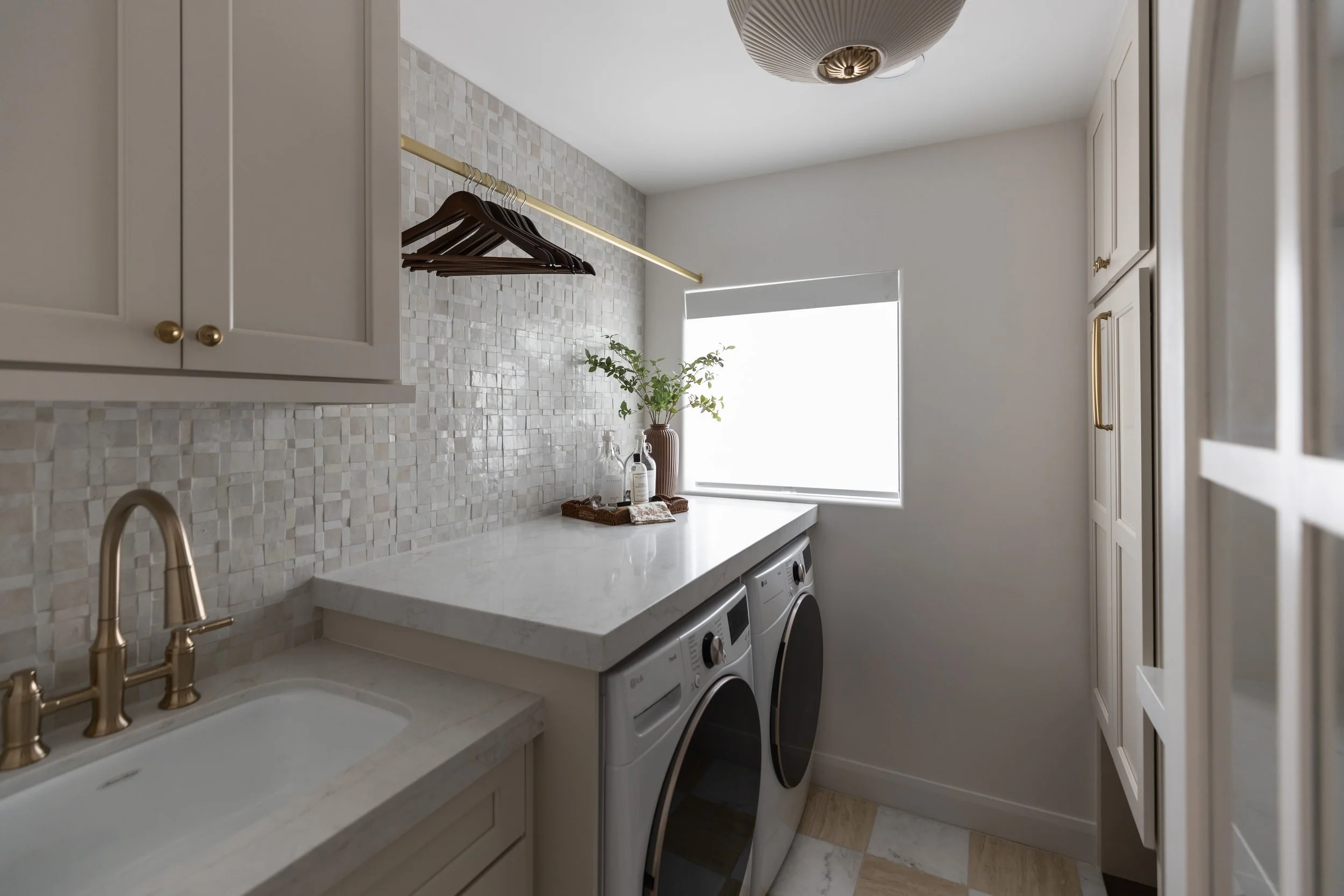 The Cholla Project laundry room