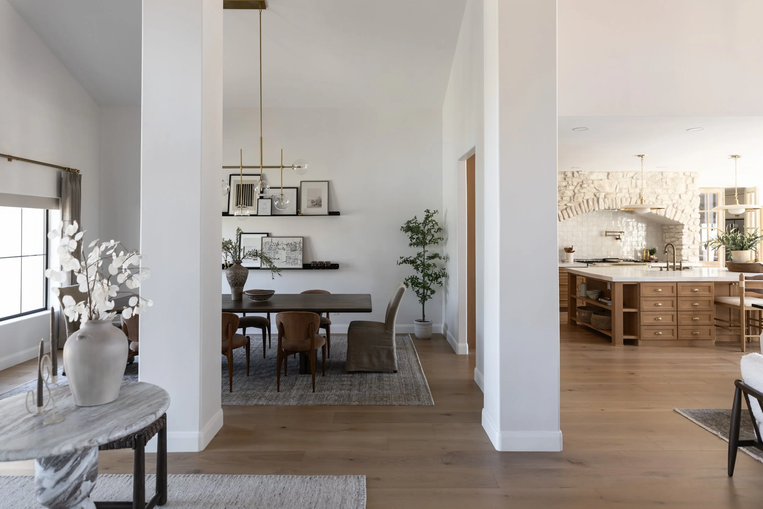 The Cholla Project dining room and kitchen